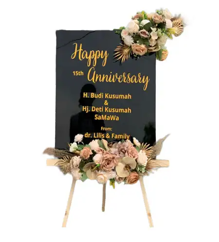 Papan Bunga Akrilik Penyarang
